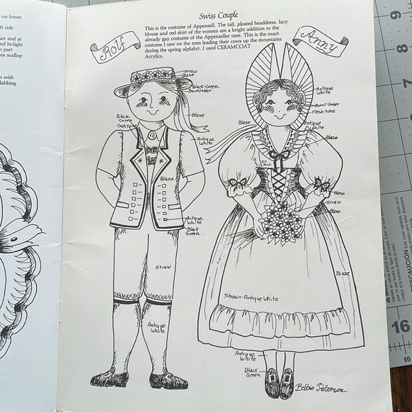 A Folk Art Journey /Bobbie Peterson, V1, c1986 (Norway, Germany, Sweden, Swiss) - Picture 12 of 12